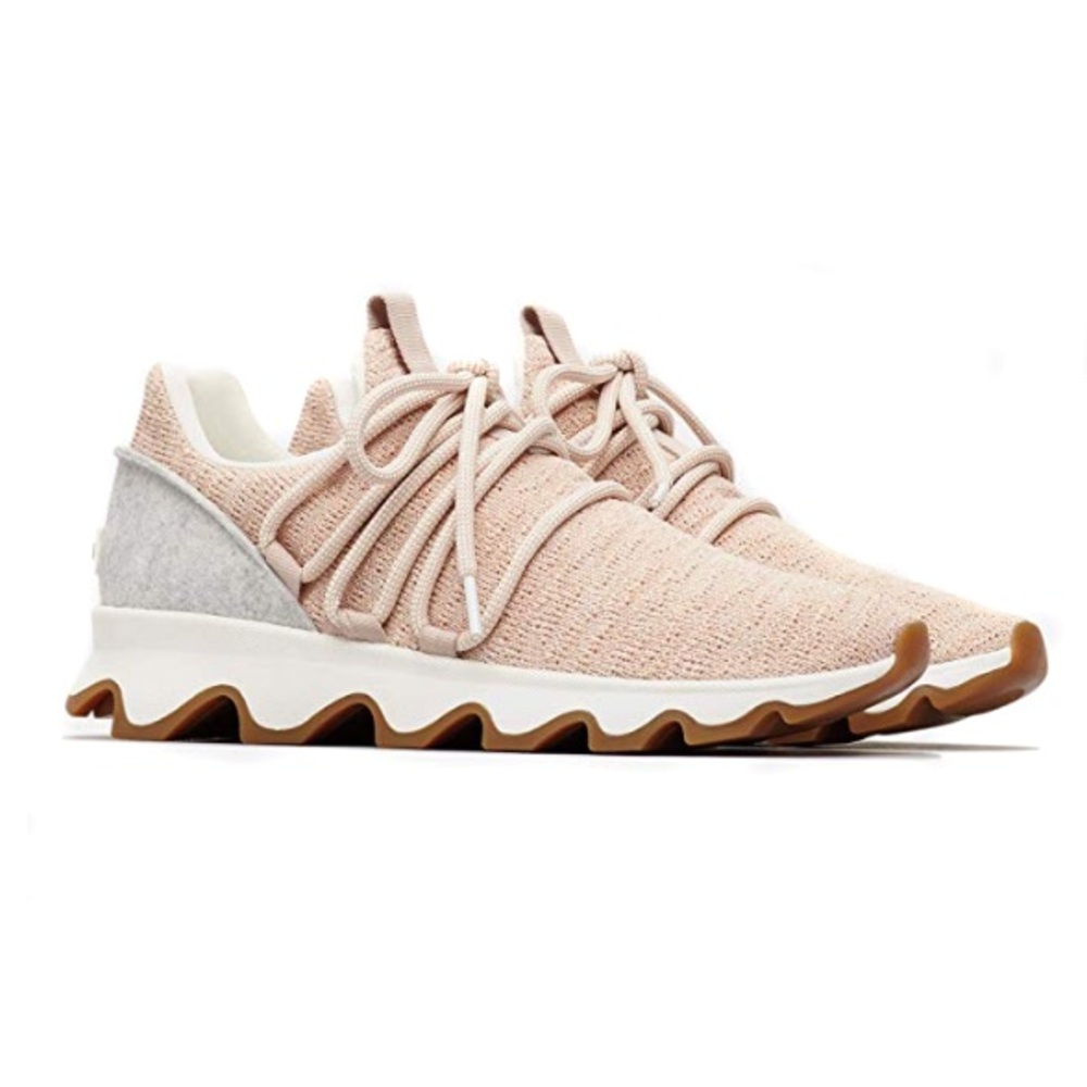 Sorel kinetic lace casual sneakers in tan